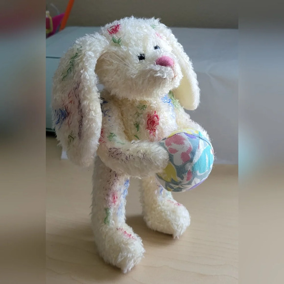 TY‎ 1993 Attic Treasure Beanie Baby Georgia Jointed Easter Bunny Vintage/Retired - Picture 6 of 11